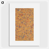 アートポスター-Decorative Paper from Poems
 - 大英図書館 Poster.
