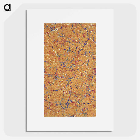 アートポスター-Decorative Paper from Poems
 - 大英図書館 Poster.