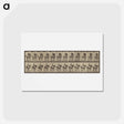 アートポストカード-Animal Locomotion
 - エドワード マイブリッジ Postcard.