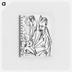 アートメモ帳-Gewecke and Erna - エルンスト ルートヴィヒ キルヒナー Memo.