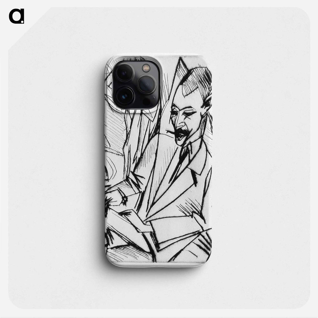 Gewecke and Erna - Ernst Ludwig Kirchner Phone Case.