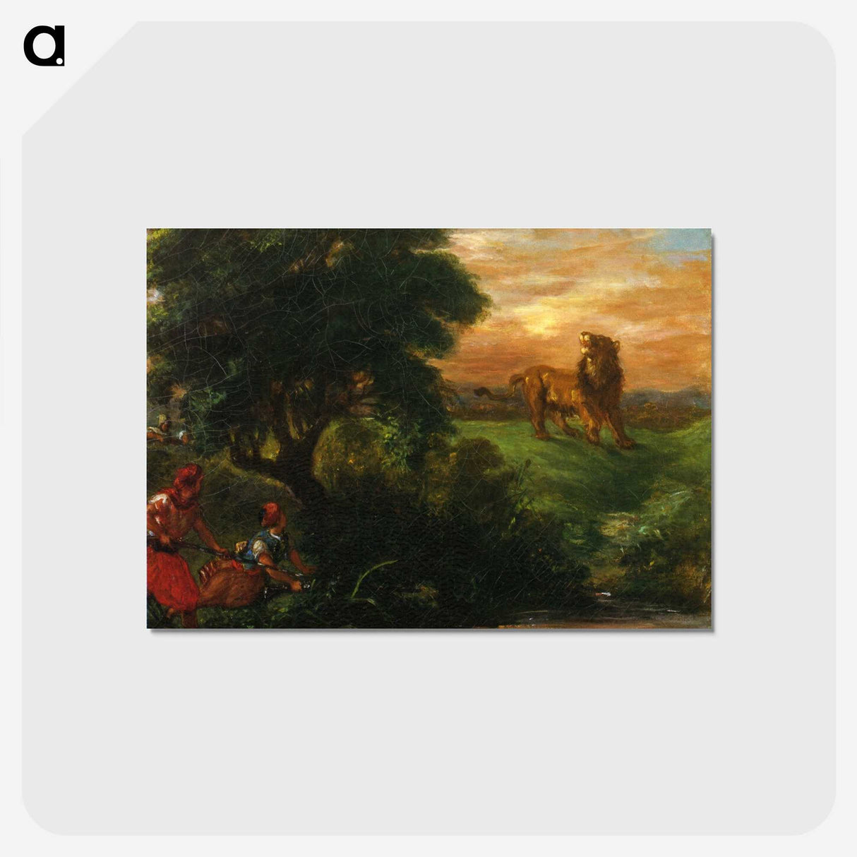 3-84_Eugene-Delacroix_postcard