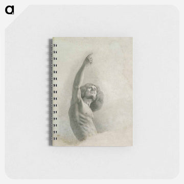 Self Portrait with Upraised Arm - ギュスターヴ クールベ Memo.