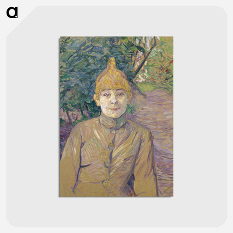 アートポストカード-The Streetwalker - アンリ ド トゥールーズ ロートレック Postcard.