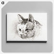 アートパネル-Sketch of a cat - ジャン ベルナール Canvas.