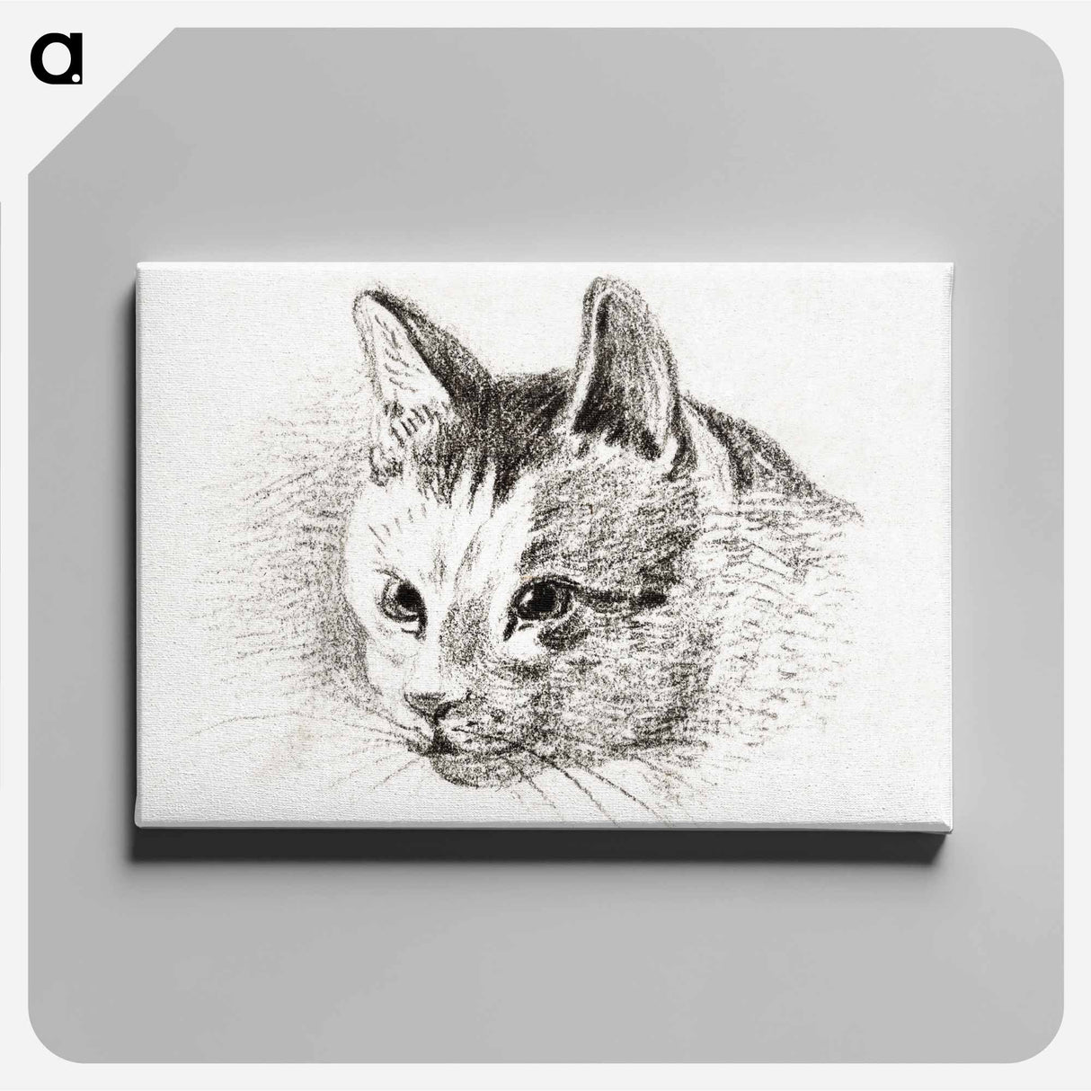 アートパネル-Sketch of a cat - ジャン ベルナール Canvas.