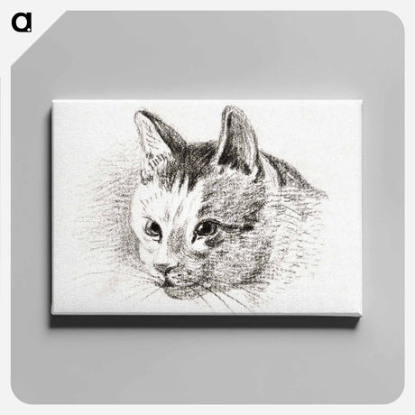 アートパネル-Sketch of a cat - ジャン ベルナール Canvas.