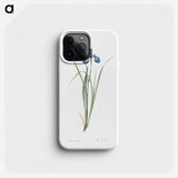 Iris pratensis illustration - ピエール ジョゼフ ルドゥーテ Phone Case.