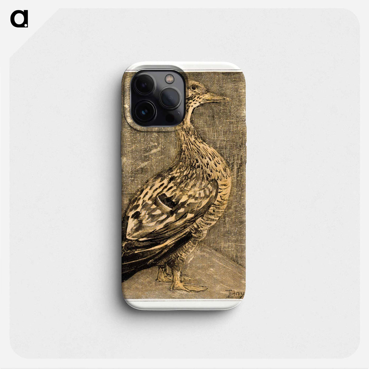 Staande eend - テオ ヴァン ホイテマ Phone Case.