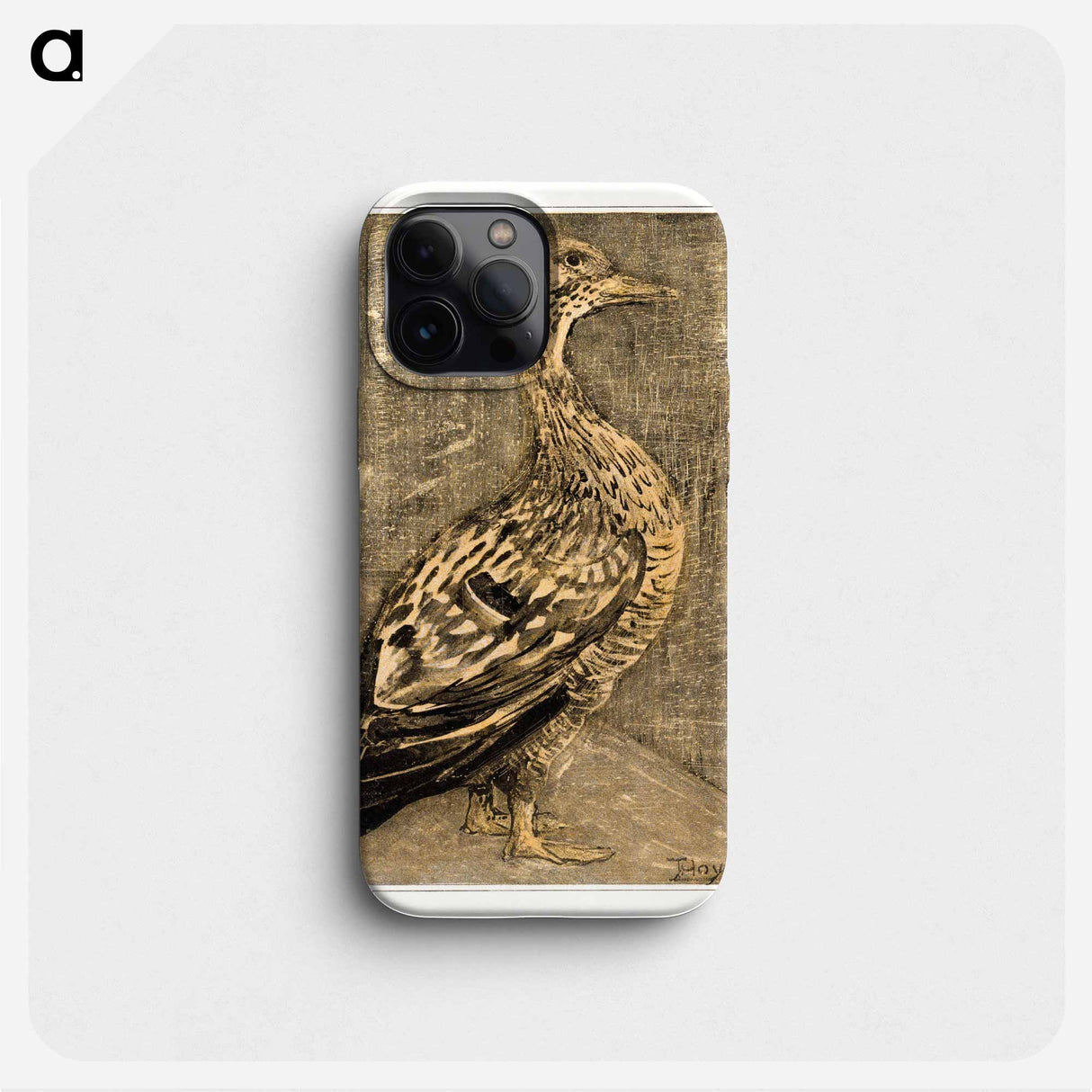 Stande eend - Theo van Hoytema Phone Case.