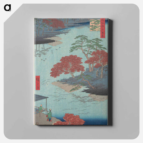 アートパネル-Inside the Akiba Shrine at Ukeji
 - 歌川 広重 Canvas.