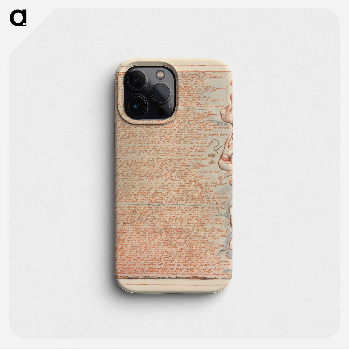 Jerusalem, Plate 80 - ウィリアム ブレイク Phone Case.