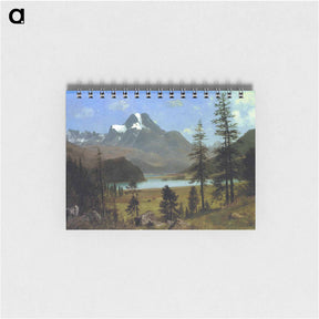 アートメモ帳-Long's Peak, Estes Park, Colorado - アルバート ビアスタット Memo.