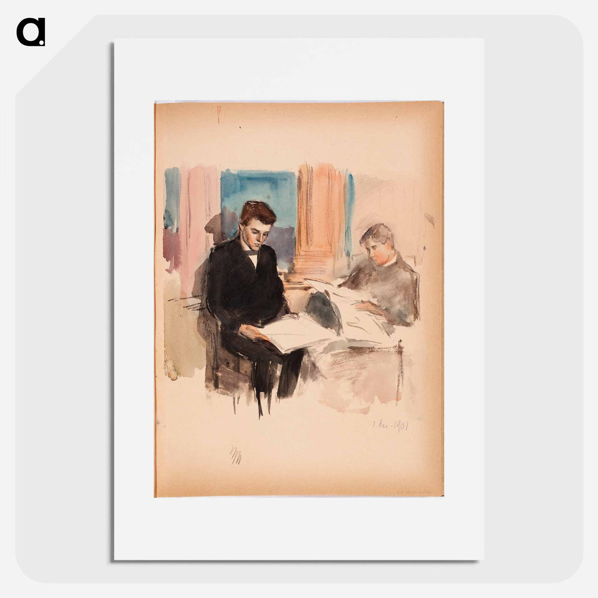 (unknown) - アルバート エーデルフェルト Poster.