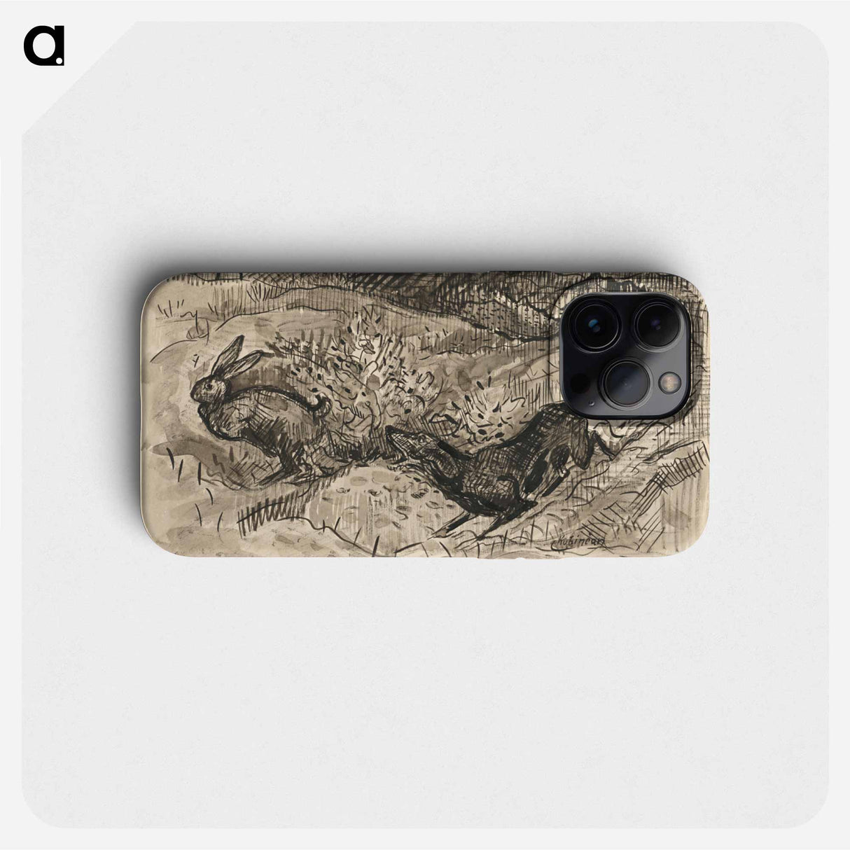 Hunting scene - アーノルド ピーター ワイズ クビンチャン Phone Case.