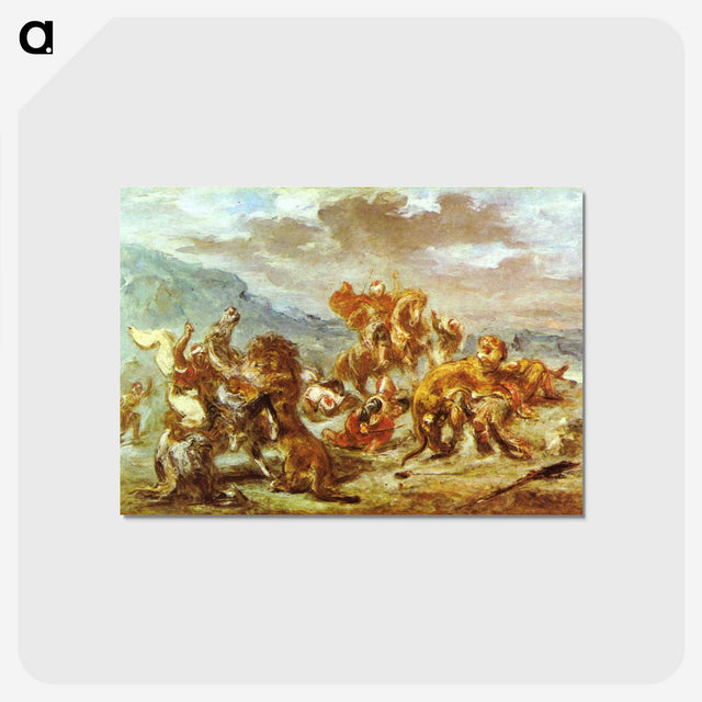 3-85_Eugene-Delacroix_postcard