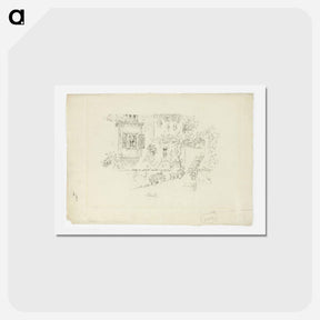 アートポストカード-The Garden of the Mosque I
 - ジョセフ ペネル Postcard.