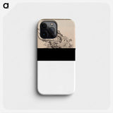 Hokusai's Album of Sketches - 葛飾 北斎 Phone Case.