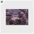アートポストカード-Capt. G.E. West ARC Talking to Wounded, Argonne Forest
 - 国立医学図書館 Postcard.