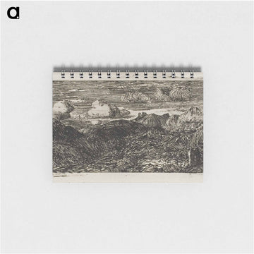Mountain Landscape - オディロン ルドン Memo.
