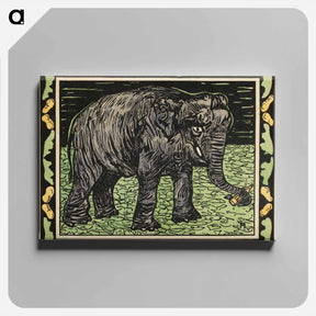 アートパネル-Original public domain image from the Rijksmuseum - テオ ヴァン ホイテマ Canvas.