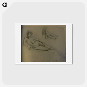 アートポストカード-Portraits - トーマス エイキンズ Postcard.