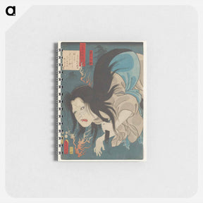 アートメモ帳-Portrait of a Distressed Woman
 - 歌川 国貞 Memo.