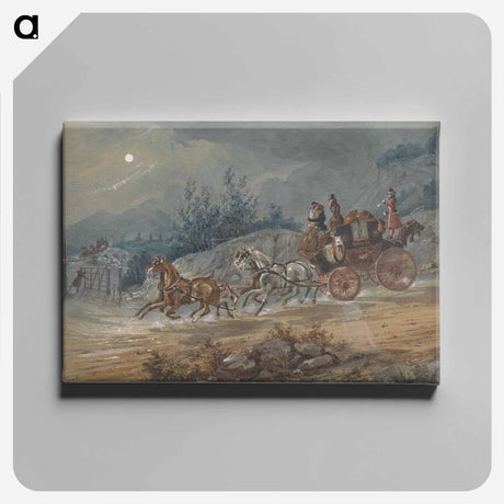 アートパネル-The London-Dumphries Royal Mail
 - イェール大学アートギャラリー Canvas.
