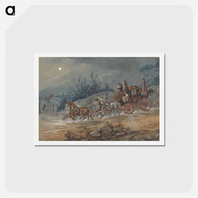アートポストカード-The London-Dumphries Royal Mail
 - イェール大学アートギャラリー Postcard.