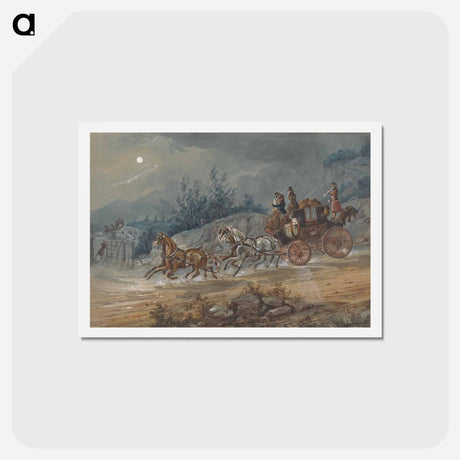 アートポストカード-The London-Dumphries Royal Mail
 - イェール大学アートギャラリー Postcard.