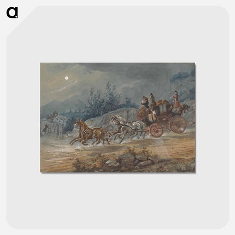 アートポストカード-The London-Dumphries Royal Mail
 - イェール大学アートギャラリー Postcard.