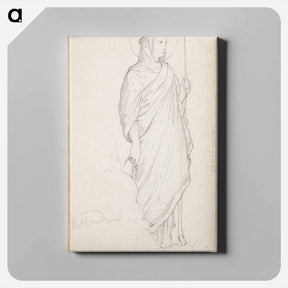 アートパネル-(unknown) part of a sketchbook - アルバート エーデルフェルト Canvas.