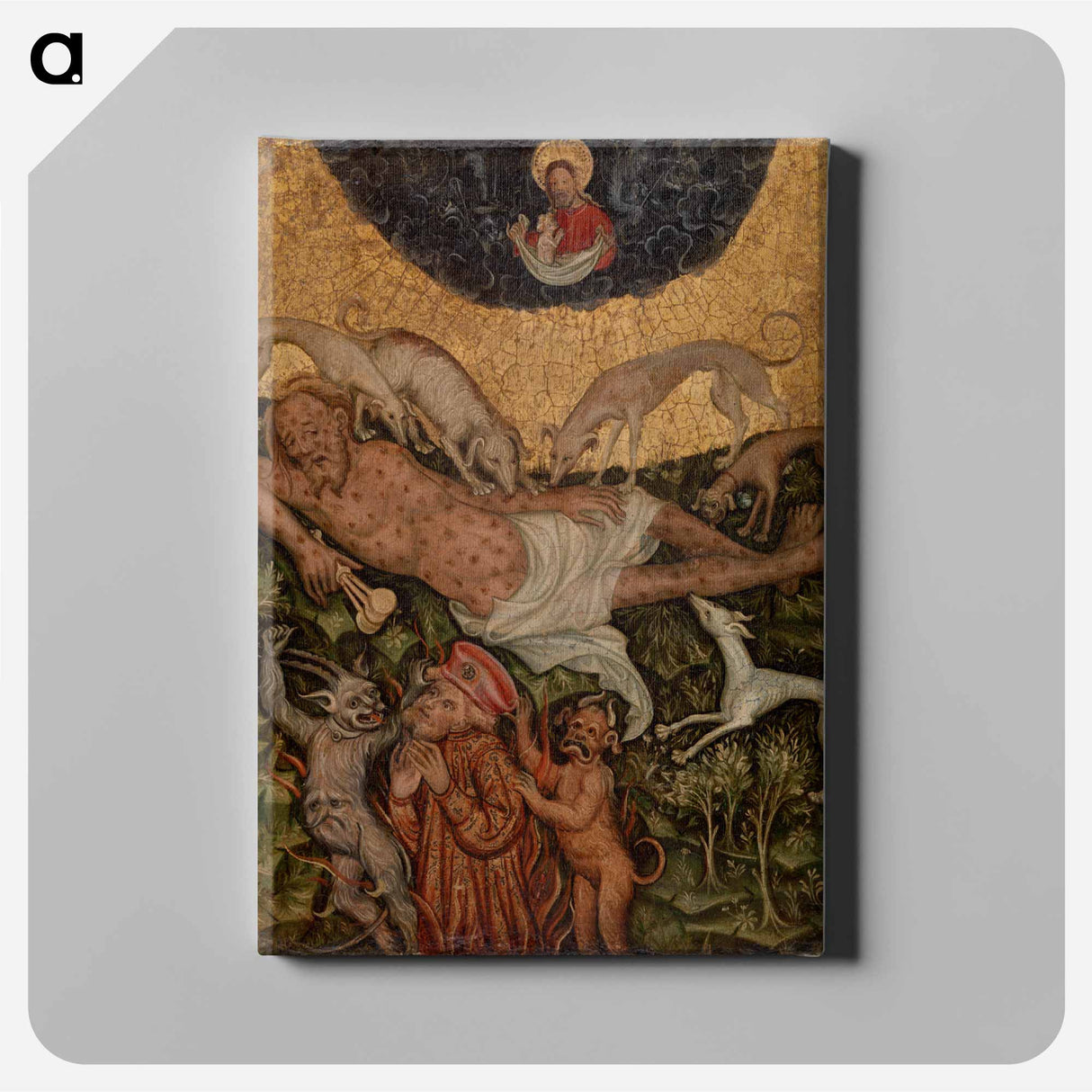 アートパネル-Healing of Lazarus
 - バーンズ・コレクション Canvas.