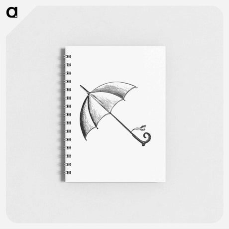 アートメモ帳-Victorian Umbrella Engraving
 - 大英図書館 Memo.