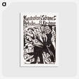 アートポストカード-Catalogue of the E. L. Kirchner exhibition, Galerie Schames, Frankfurt - エルンスト ルートヴィヒ キルヒナー Postcard.