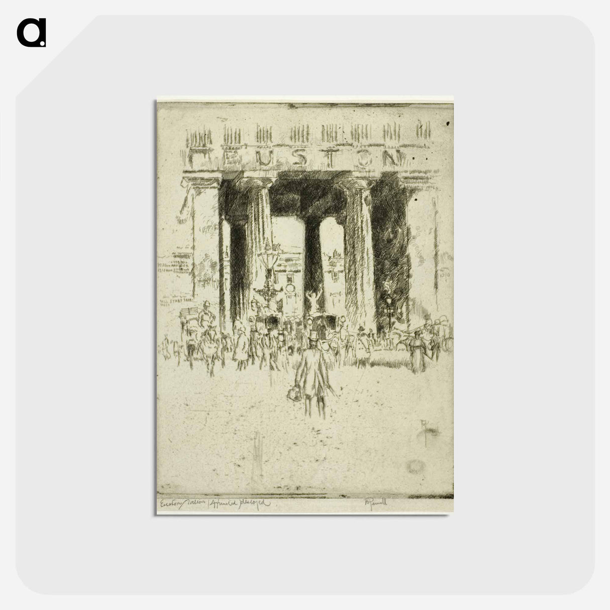 Euston
 - ジョセフ ペネル Postcard.