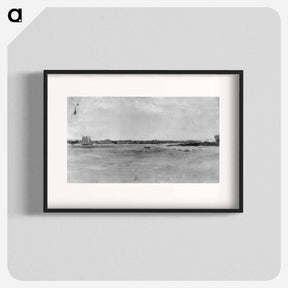 アートポスター-Sailboats Racing' study of the Delaware River - トーマス エイキンズ Poster.