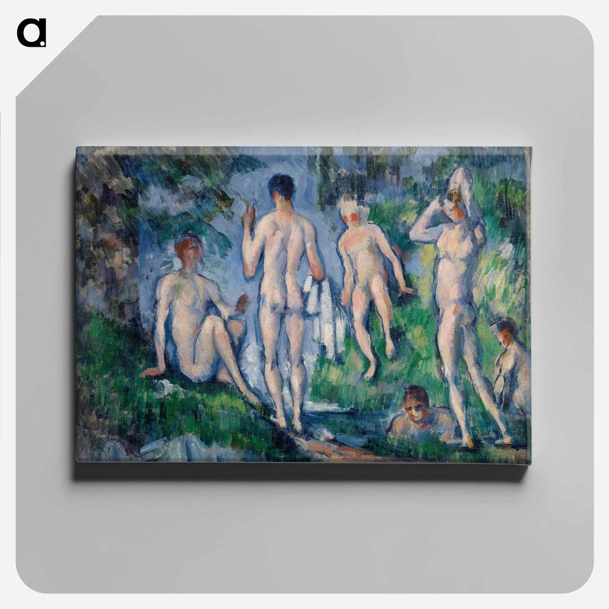 アートパネル-Group of Bathers
 - バーンズ・コレクション Canvas.