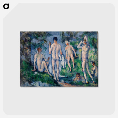 アートポストカード-Group of Bathers
 - バーンズ・コレクション Postcard.