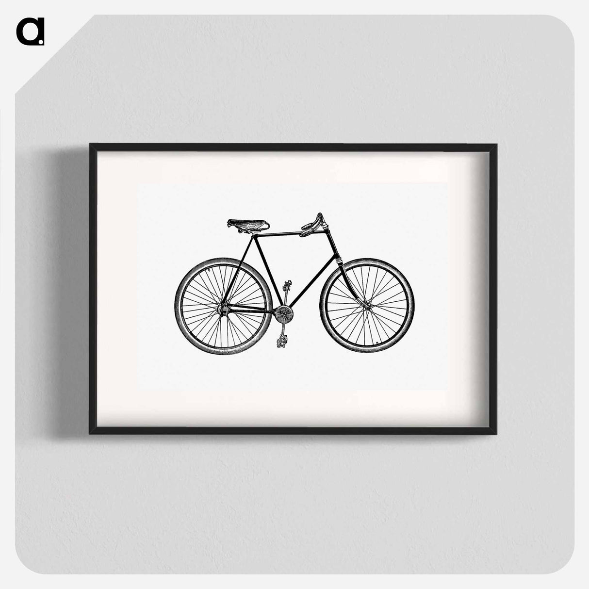 アートポスター-Victorian Bicycle Engraving
 - 大英図書館 Poster.