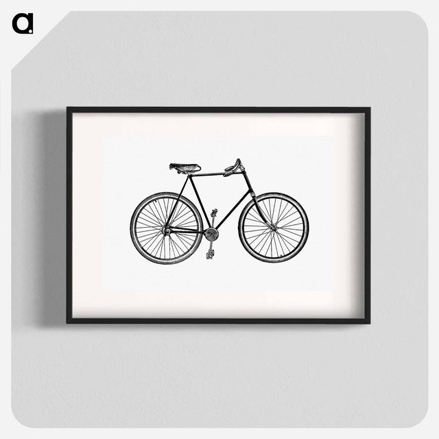 アートポスター-Victorian Bicycle Engraving
 - 大英図書館 Poster.
