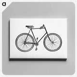 アートパネル-Victorian Bicycle Engraving
 - 大英図書館 Canvas.