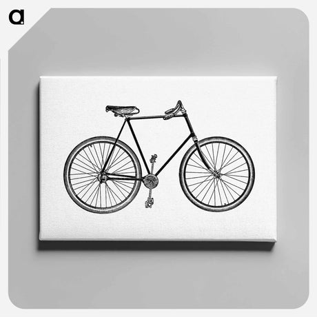 アートパネル-Victorian Bicycle Engraving
 - 大英図書館 Canvas.