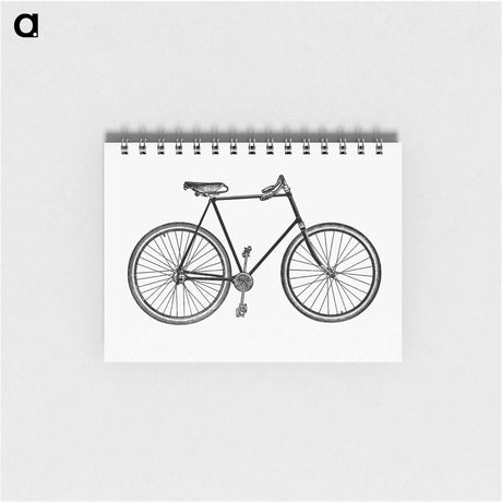 アートメモ帳-Victorian Bicycle Engraving
 - 大英図書館 Memo.