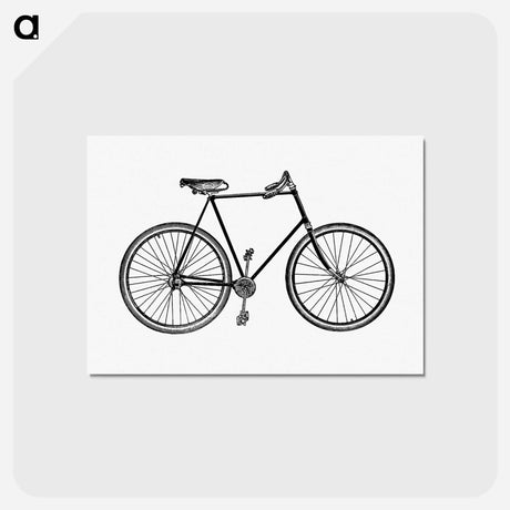 アートポストカード-Victorian Bicycle Engraving
 - 大英図書館 Postcard.