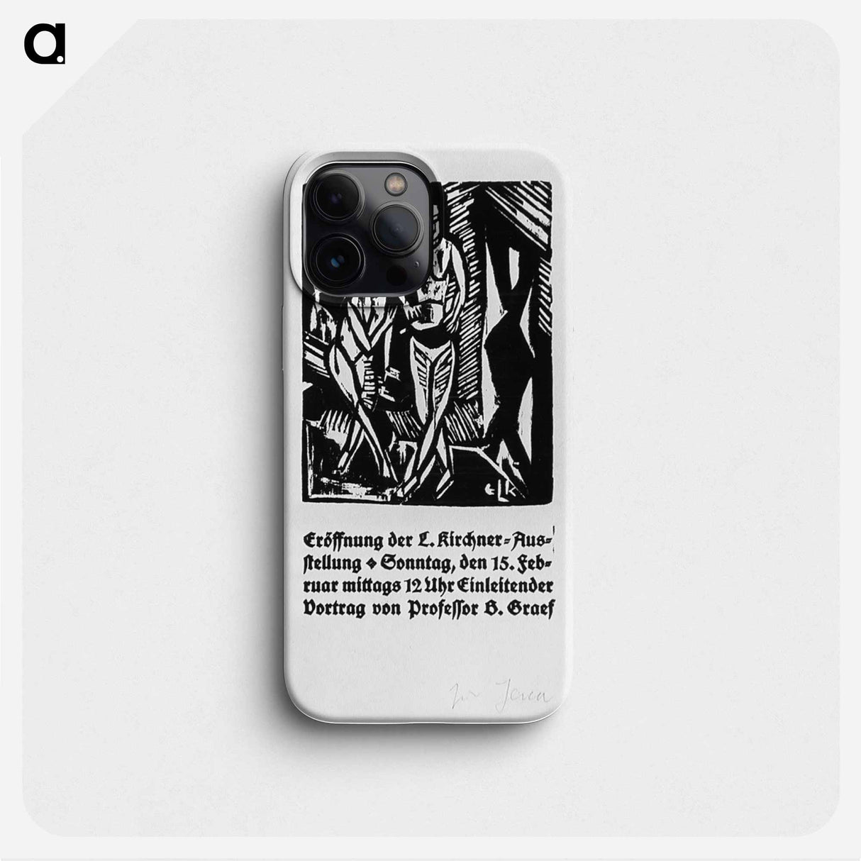 Two nude women - エルンスト ルートヴィヒ キルヒナー Phone Case.