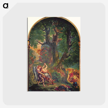 3-87_Eugene-Delacroix_postcard
