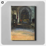 Spanish Church Interior - John Singer Sargent Canvas.