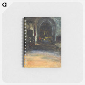 アートメモ帳-Spanish Church Interior - ジョン シンガー サージェント Memo.