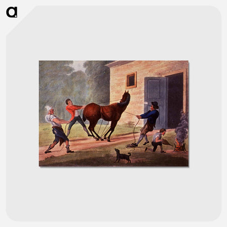 アートポストカード-Second Lecture Upon the Newly Appov'd Method of Casting
 - 国立医学図書館 Postcard.